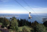Pfänder Seilbahn am Bodensee